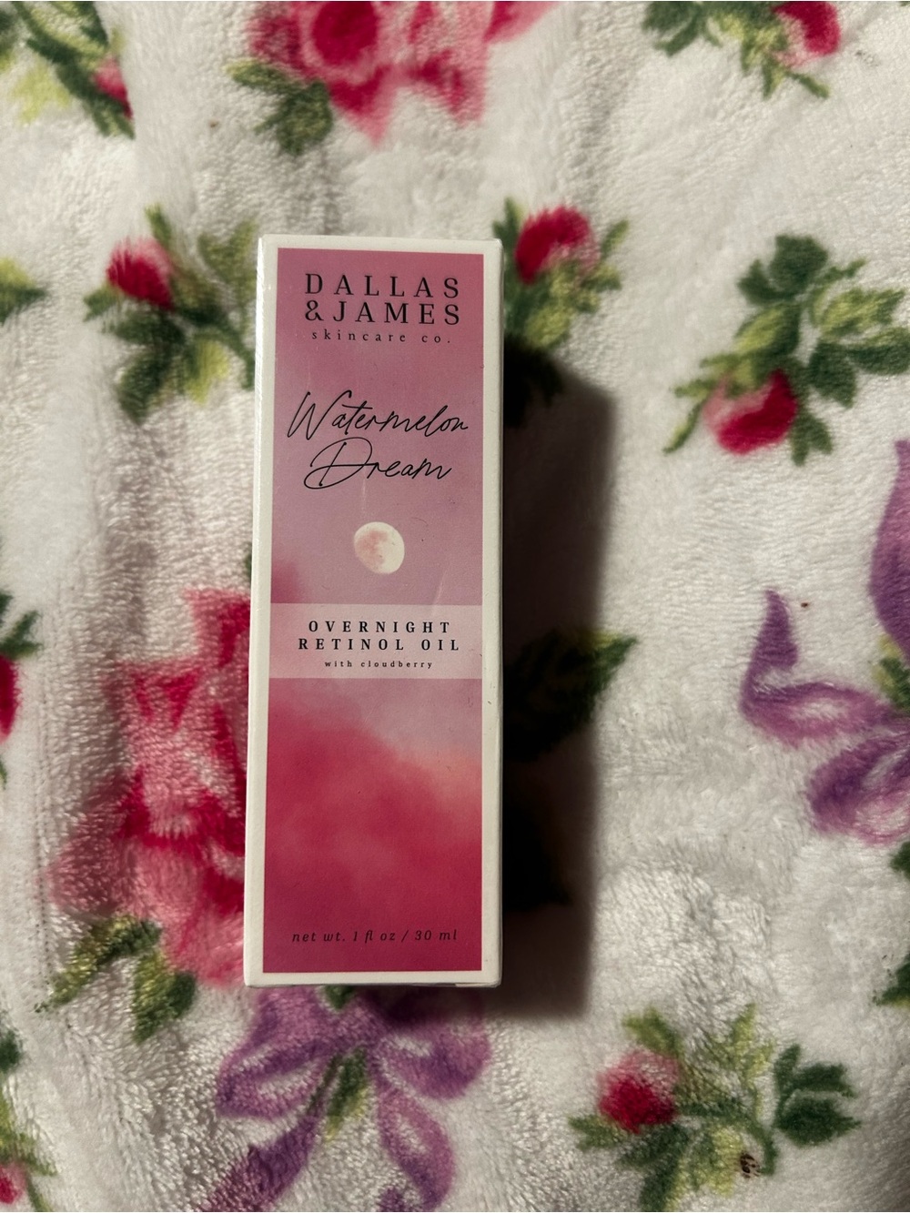 Watermelon Dream Overnight Retinol Oil - Pink